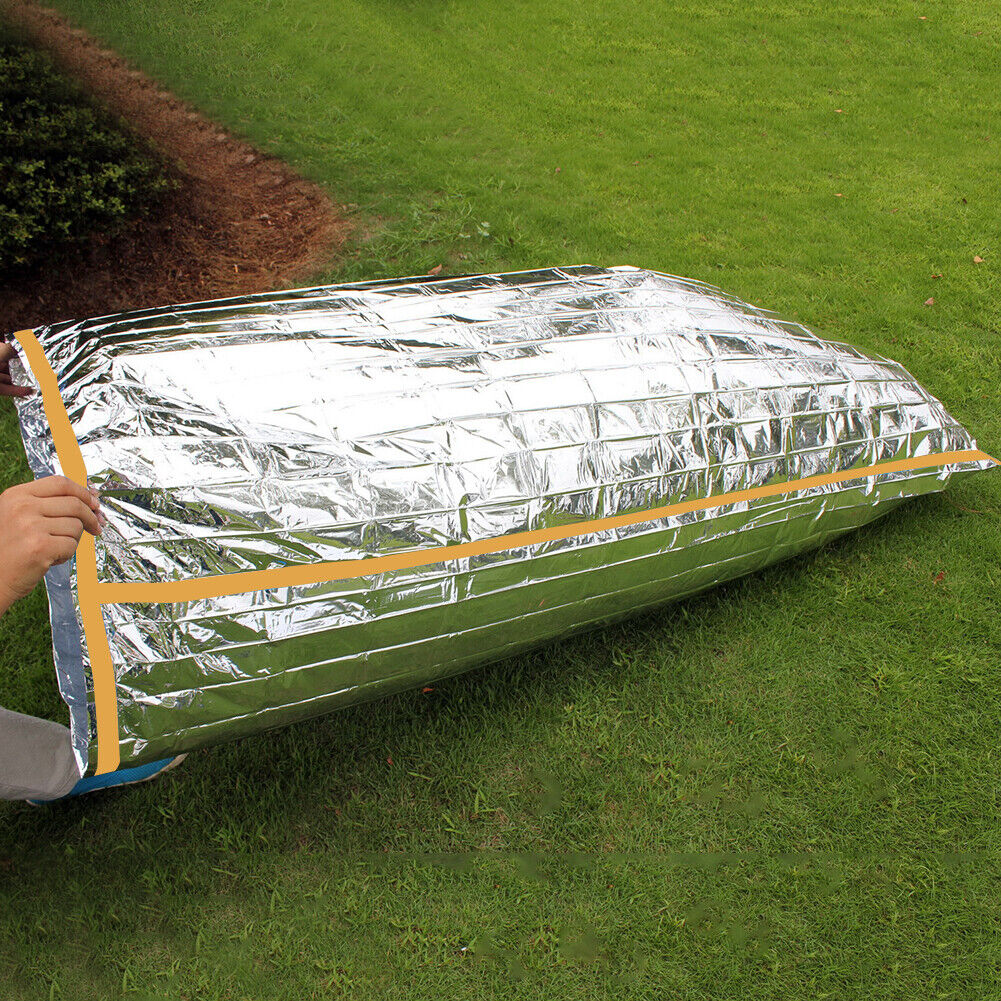 Outdoor Emergency Survival Sleeping Bag Thermal Camping Rescue Blanket