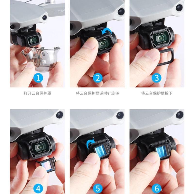 For Mavic Air2 Drone Lens Cinematic Widescreen for Drone Photography Videography