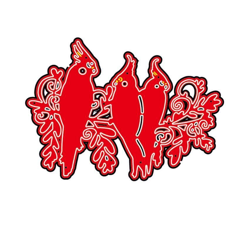 Little Birds Cutting Die Stencil Creative Paper Art Crafts Cutting Template