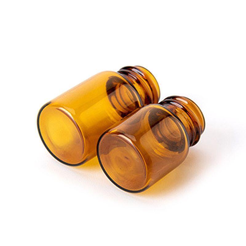 Mini Empty Glass Rolling Ball Bottle Essential Oil Perfume Liquid Container Tool