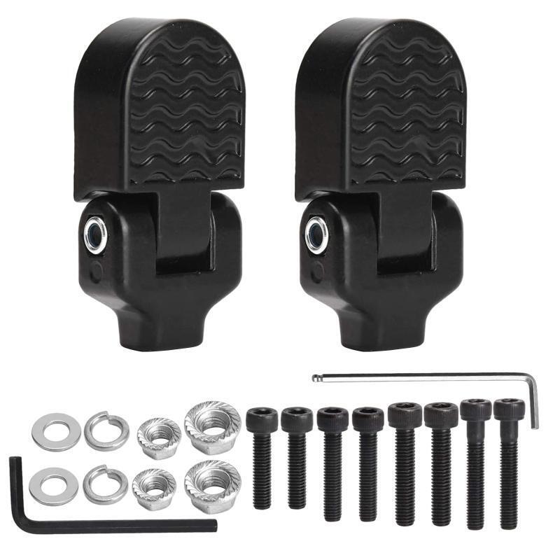 Bicycle Rear Pedals,Footrest Folding Rear Seat Footrest Pedals for Road MTB Bike