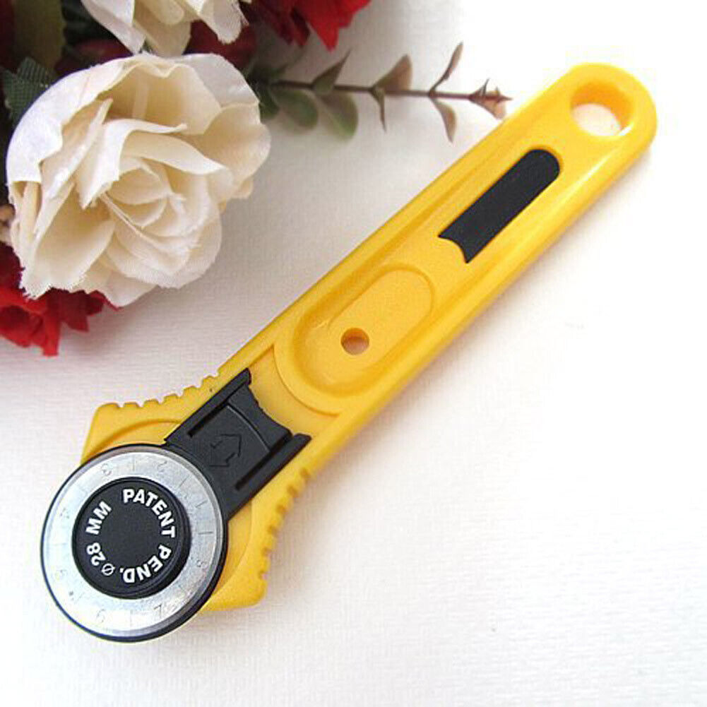 28mm Circular Cut Blade Patchwork Fabric Leather Craft Rotary Cutter