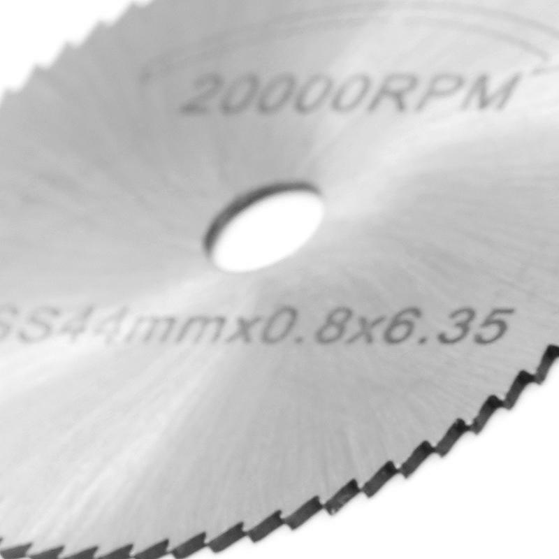 44MM HSS Cutting Disc Grinder Cutoff Circular Saw Rotary Blades Tool + Rod New