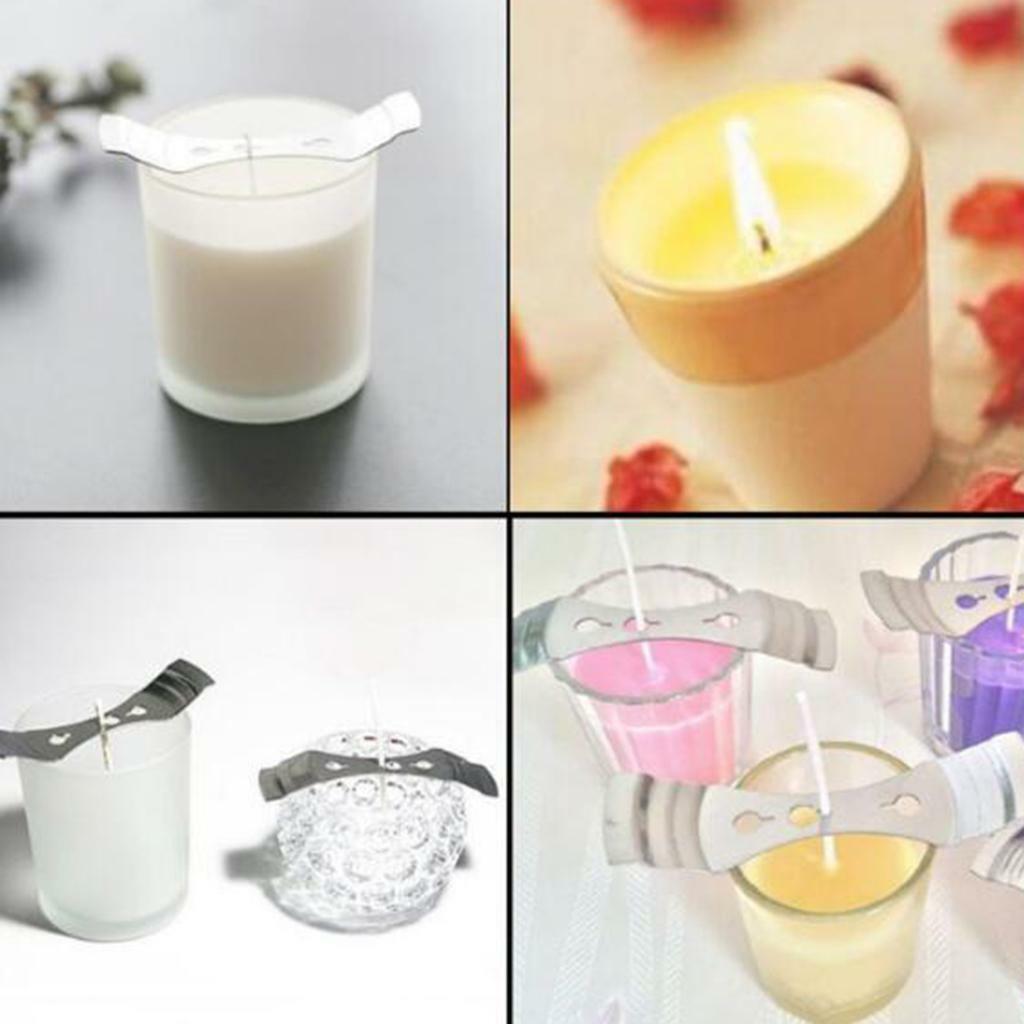 100 *   Candle Wicks w/ Sustainers DIY  Candles Making Supplies