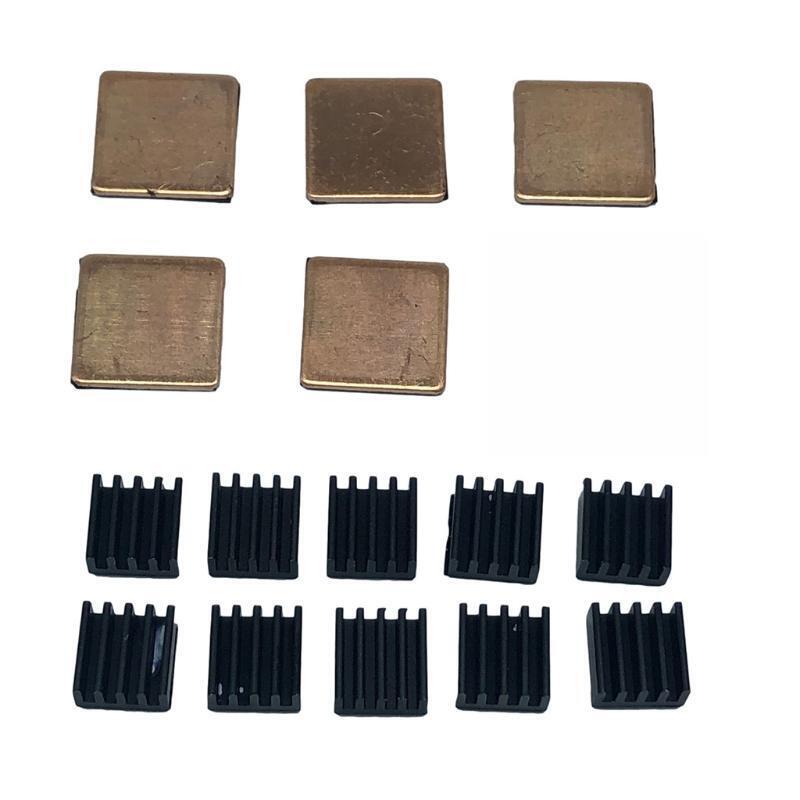 Raspberry Pi Heatsink Kit Copper Aluminum Heatsink for Cooling Cooler Raspberry