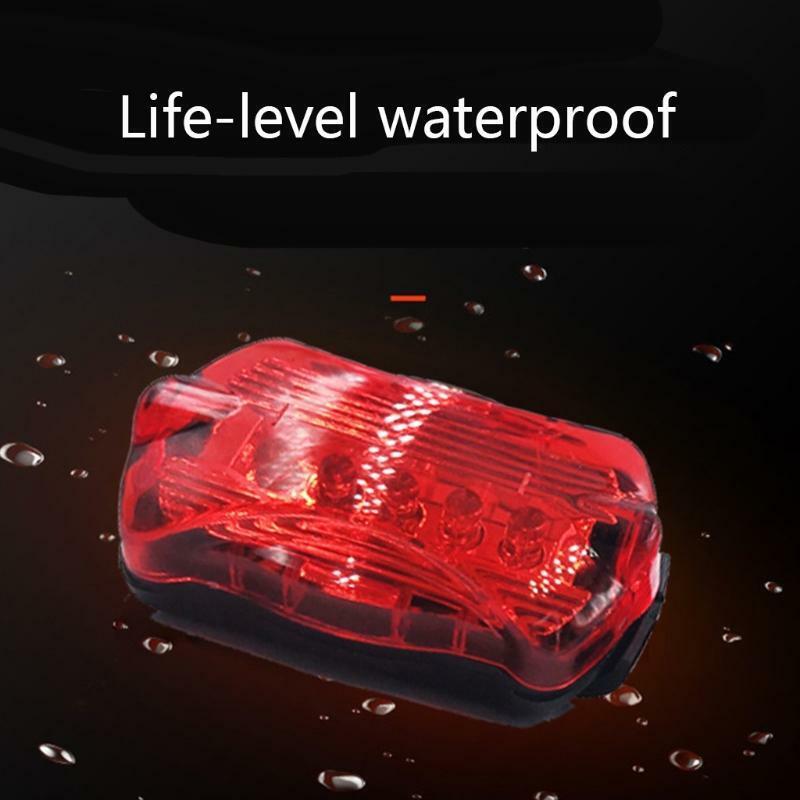 Waterproof  Bike Tail Light  IPX5 Road Bike Light Sensing Rear Light