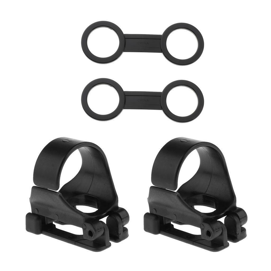 2pcs  Snorkel Holder Silicone  Clip Retainer Buckles