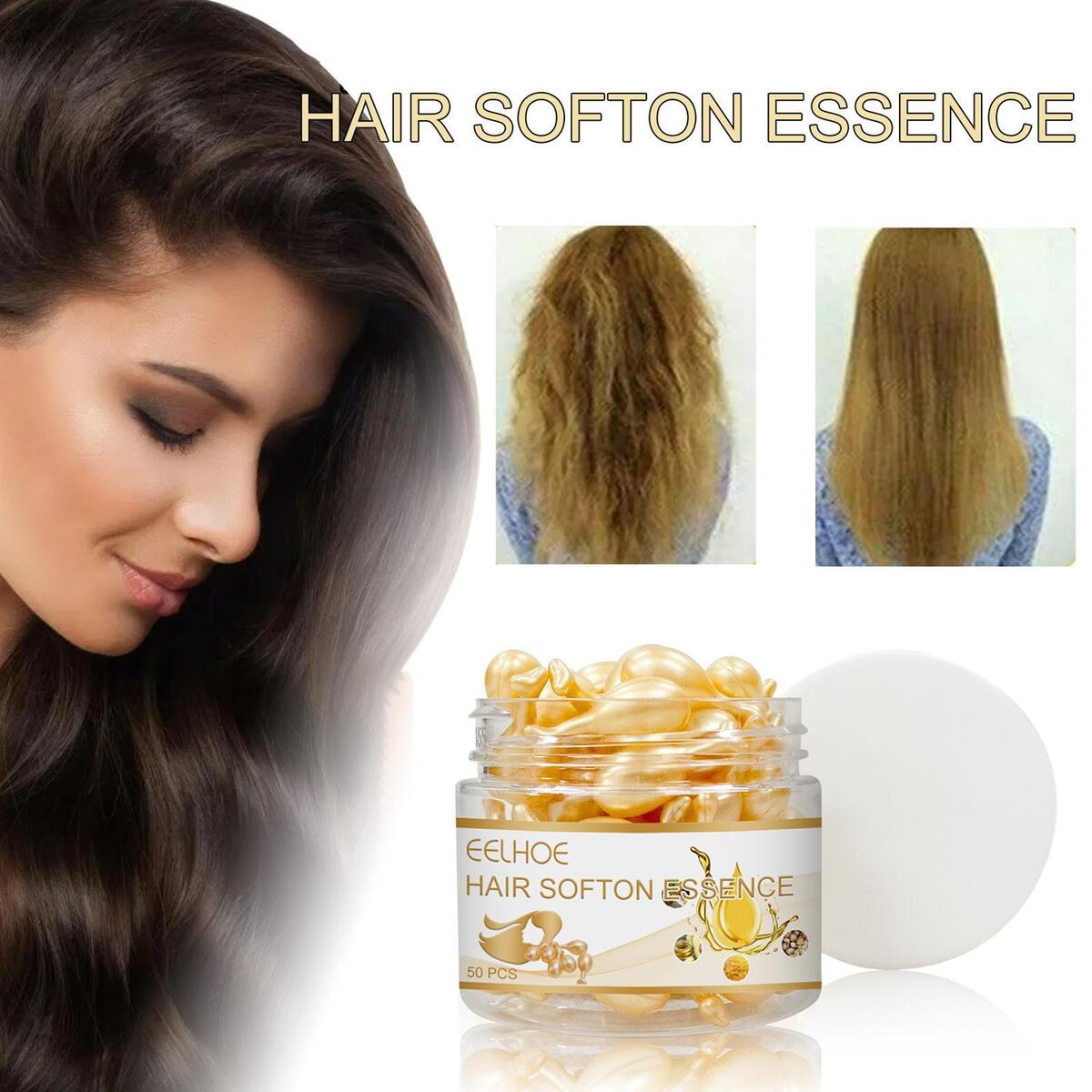 Hair Oil Capsules After Dyeing Anti Loss Anti Frizz Vitamins Complex Oil
