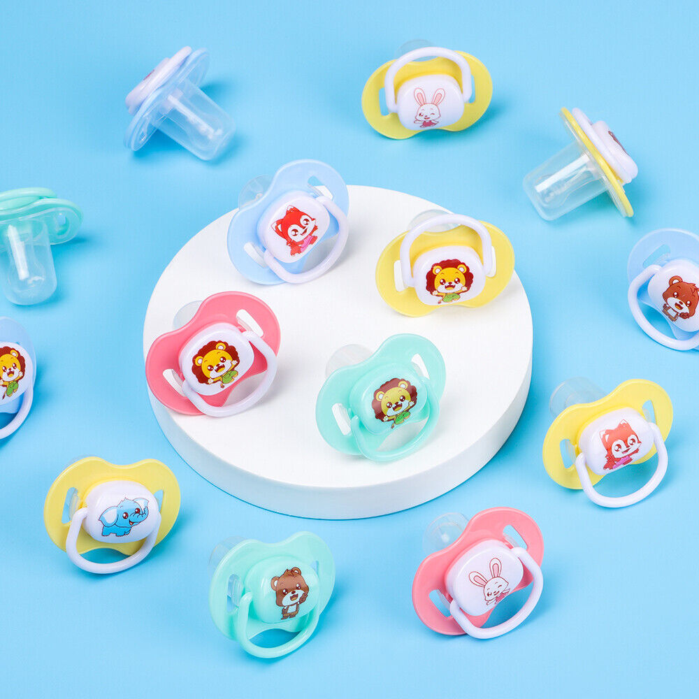 Dustproof Lid Infant Silicone Nipple Baby Pacifier Soother Infant Teether