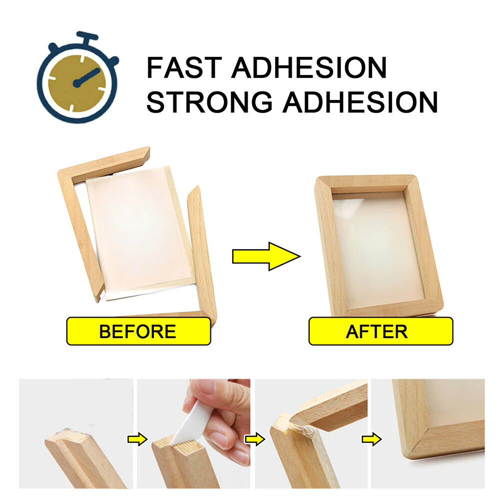2pcs A + B Metal Repairing Adhesive Super Glue Wood Ceramic Casting Glue