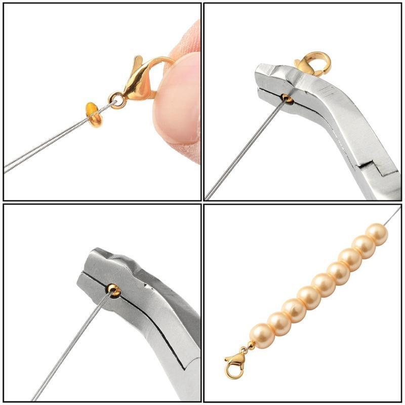 Bead Crimping Pliers Crimper Tool for Jewelry Making Fine Pliers DIY Crafts