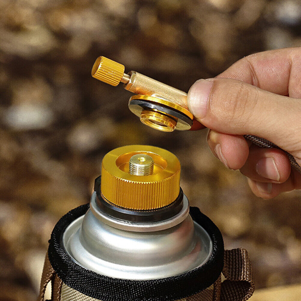 Outdoor Camping Aluminum Alloy Stove Adapter Portable Furnace Connector