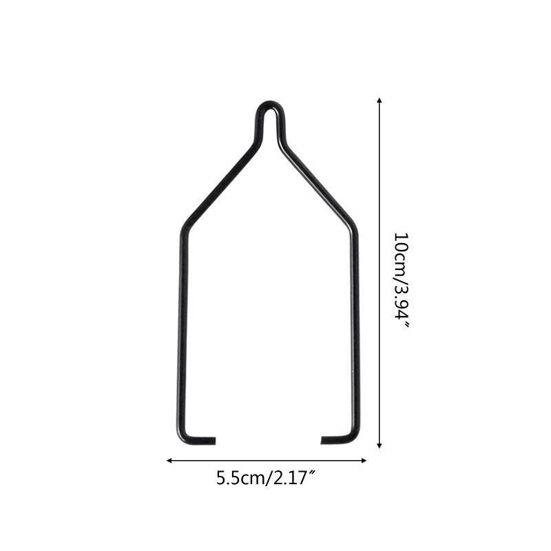 4 Pieces Reptile Lamp Hanger Metal Light Fixture Terrarium Light Accessories