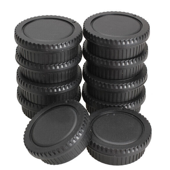 10 Set of Rear Lens Cover with Camera Body Cap for Canon DSLR SLR EOS EF