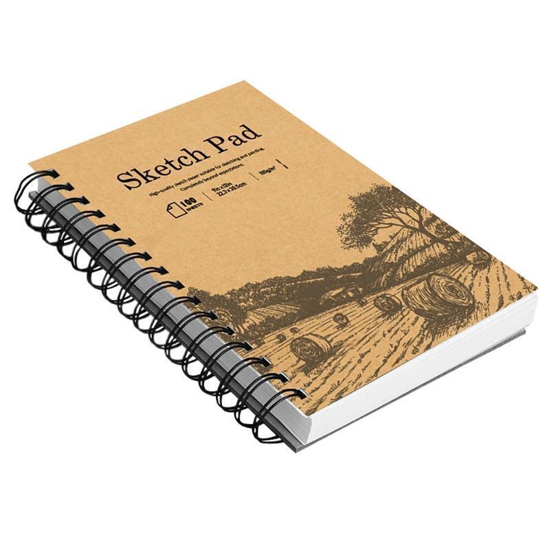100 Sheets Drawing Pad Art Sketchbook Artistic Drawing Painting Writing Paper