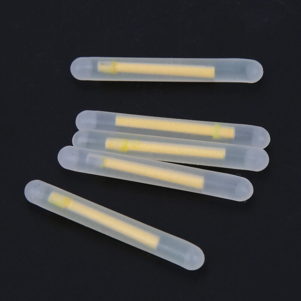 25Pcs Multi-Color Fishing Float Fluorescent Lightstick Light Rod Dark Stick