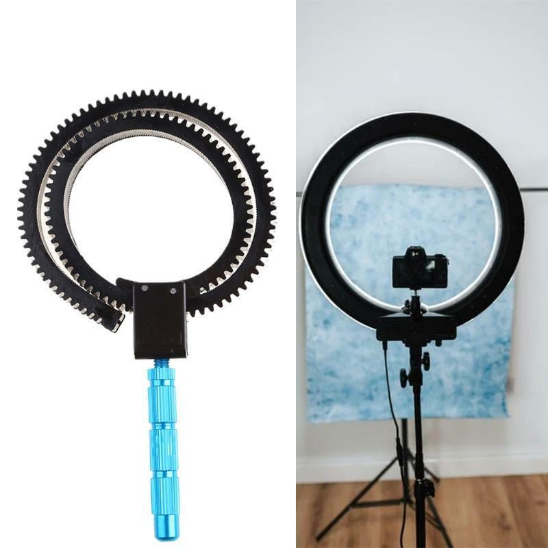 Adjustable Manual Flexible Gear Ring Belt for DSLR Camera Follow Focus Zoom Lens