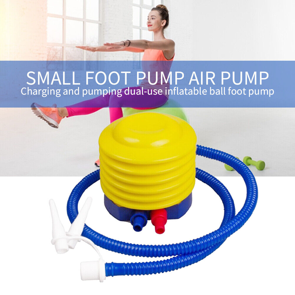 Small Air Pump Foot Pedal Balloon Pump Air Filling Pumping Yoga Ball Pump