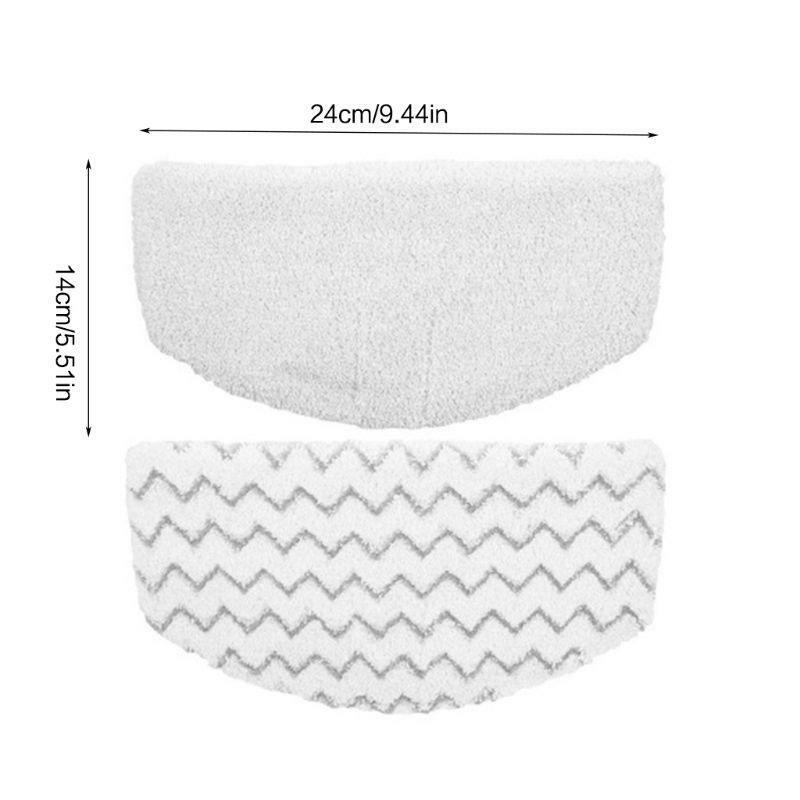 2pcs/lot  soft washable Microfiber Mop Pads  for Bissell symphony 1132 1252 Mop