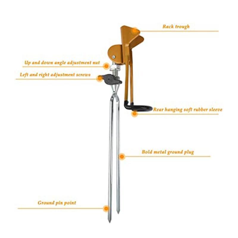 Fishing Rod Holder Stands,Fishing Holder Bank Fishing,Fish Rod Rack Ground