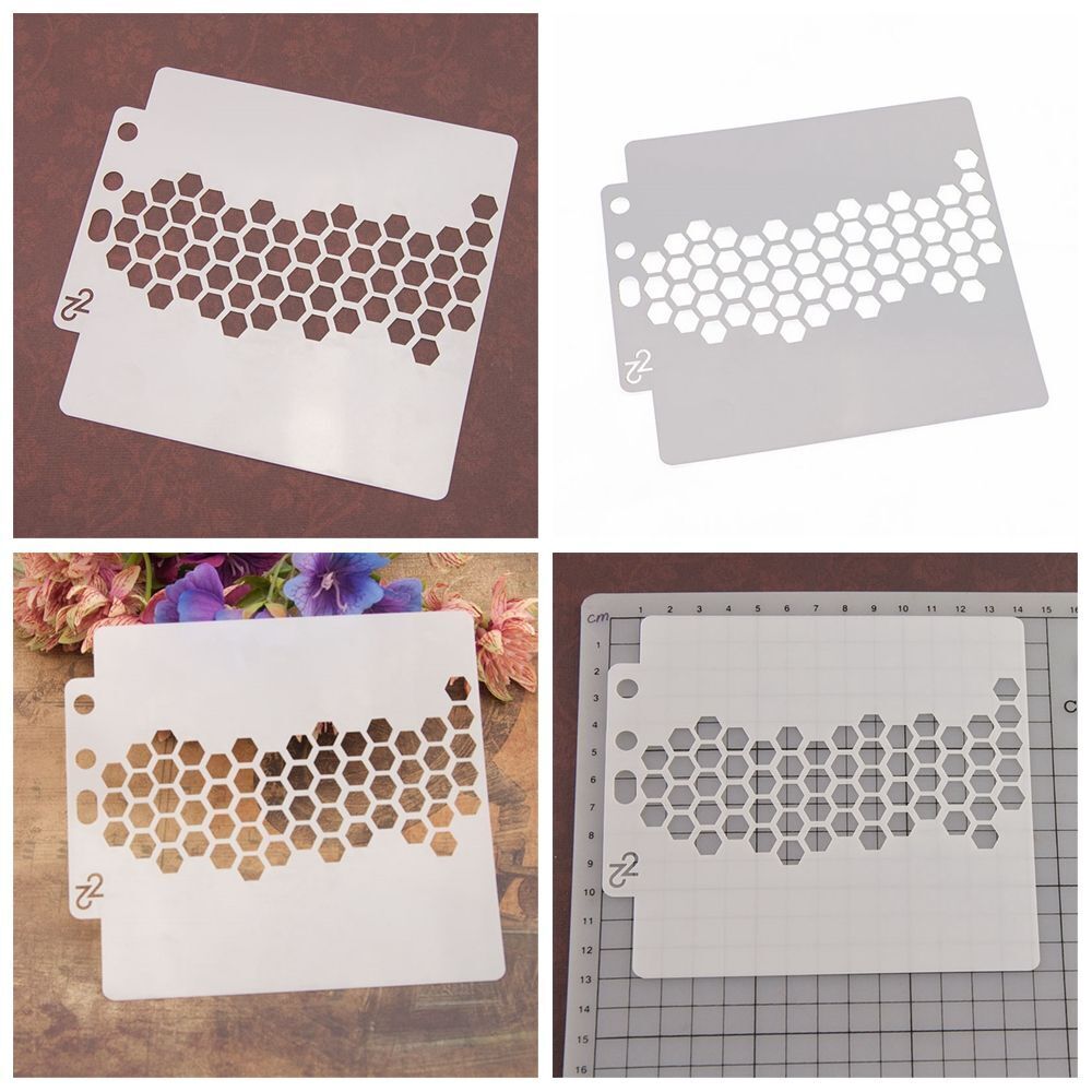 Craft Stamp Embossing Painting template Flower Layering Stencils Scrapbooking