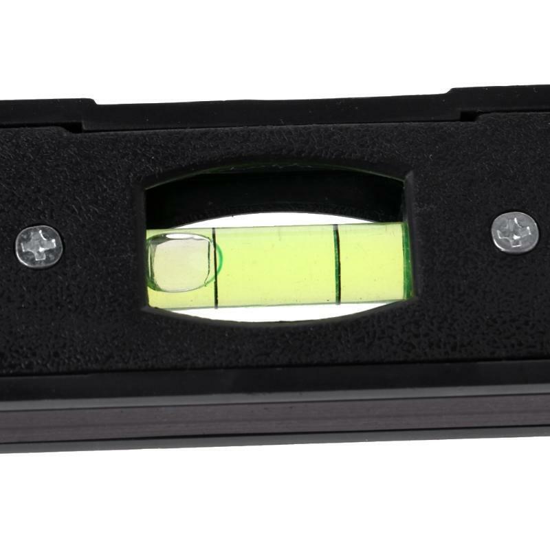 230mm 9inch Spirit Level Ruler 45 Degree Vertical Horizontal Magnetic Level Tool