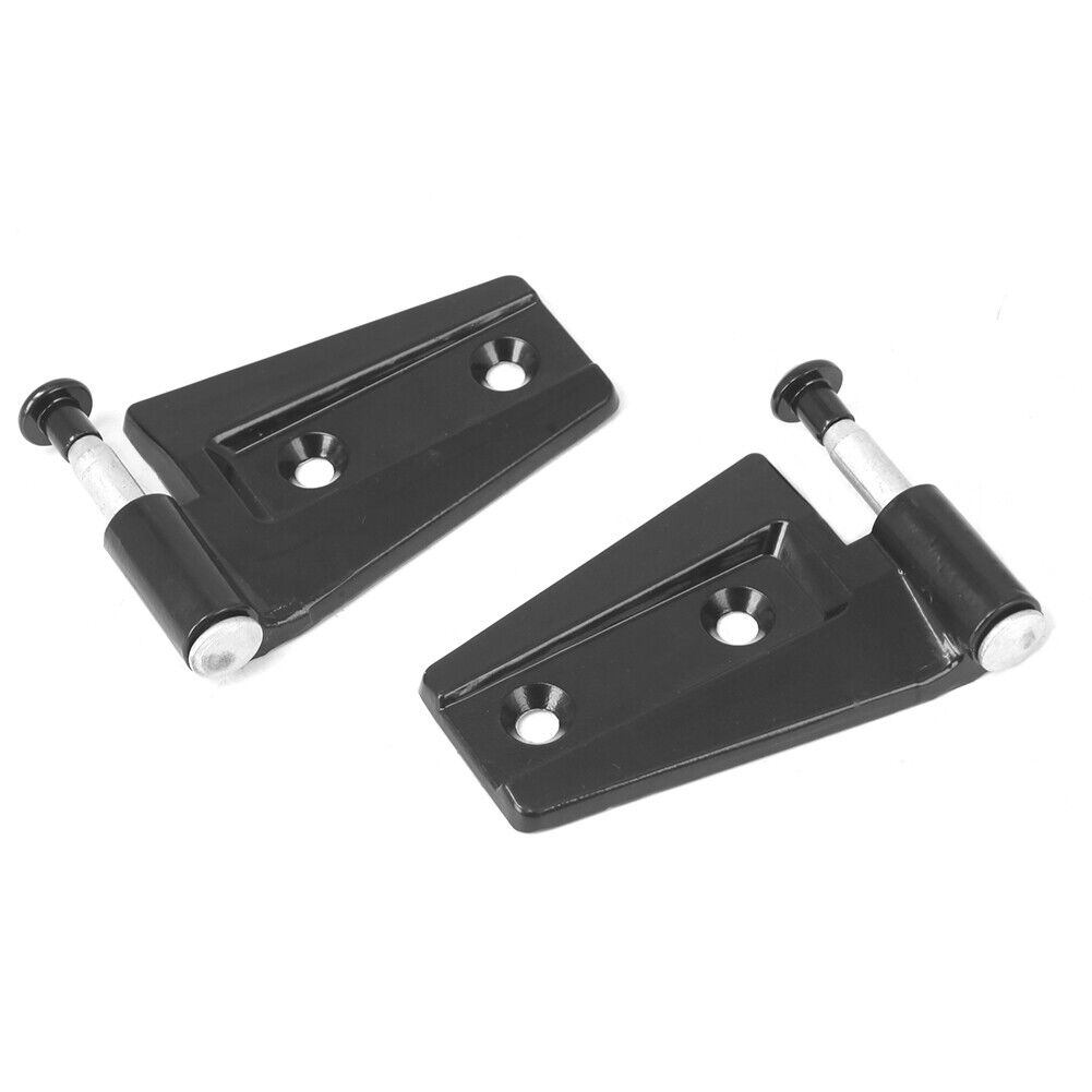 1 Pair Aluminum Alloy Replacement Door Hinge for Jeep Wrangler JK 2007-2017