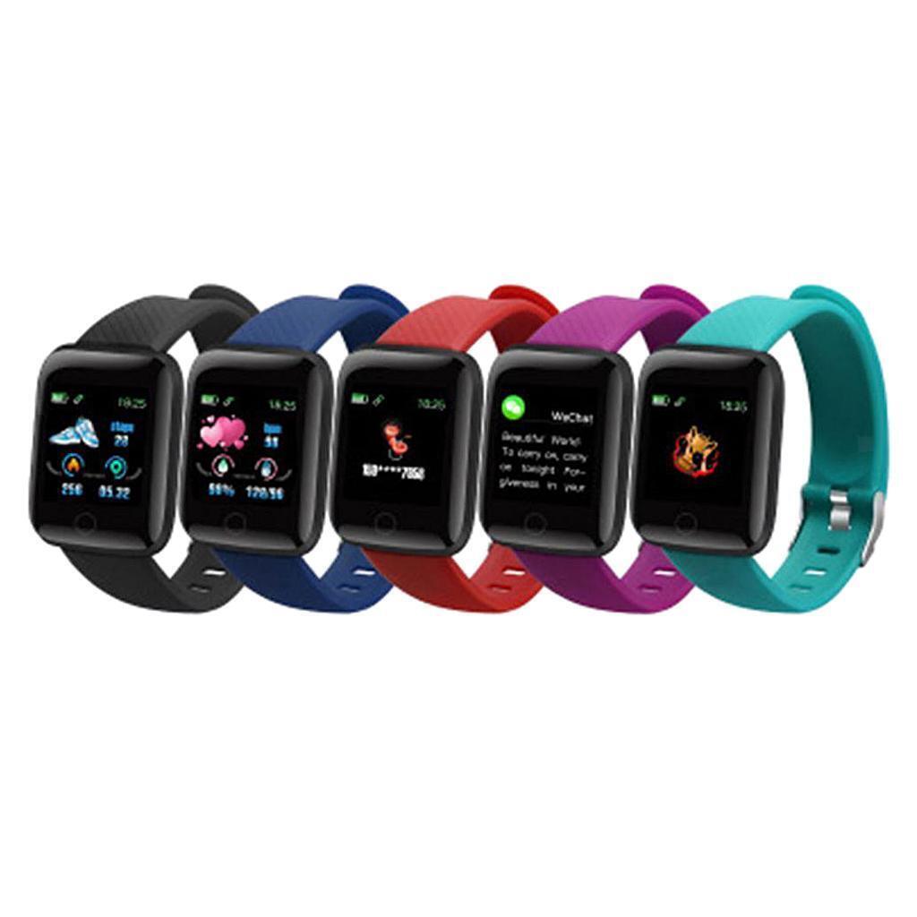 Shiwaki Fitness Wrist Watch With IP67 Sleep Monitoring Activity Tracker, Call
