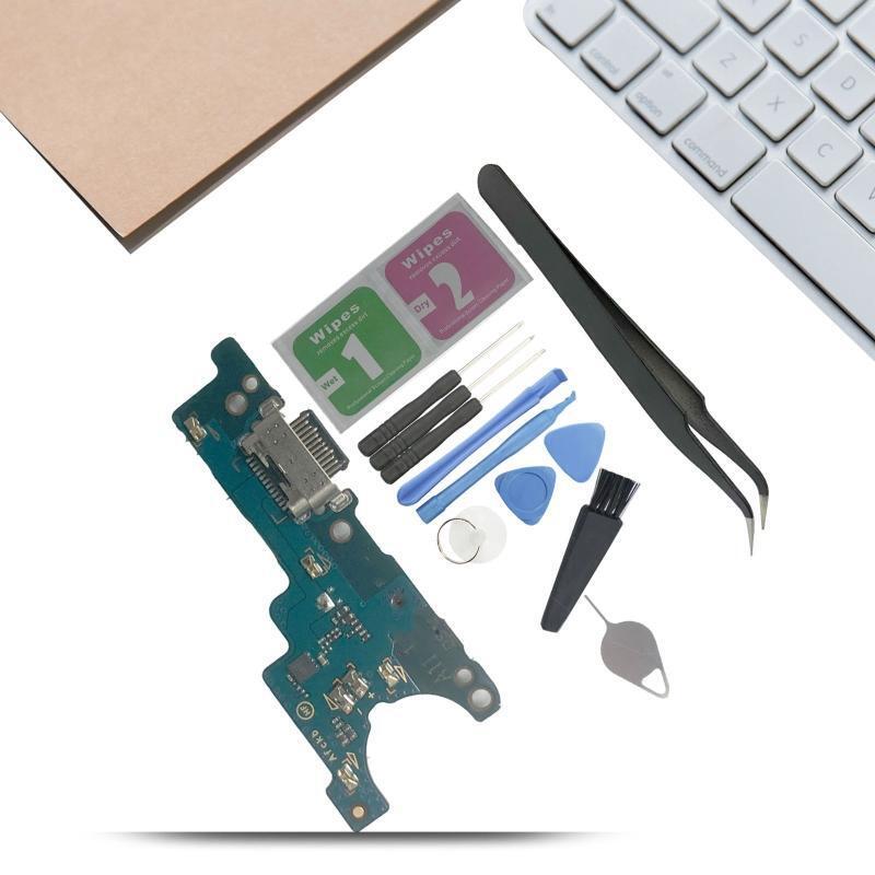 USB Charging Port Flex Cable Replace with Repair Tools for GalaxyA11/A115/A115U