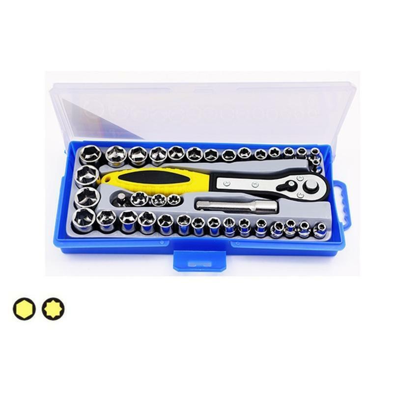 Socket Wrench Set Ratchet Sets Mechanic Tools Kit Bit Sockets for Automotive