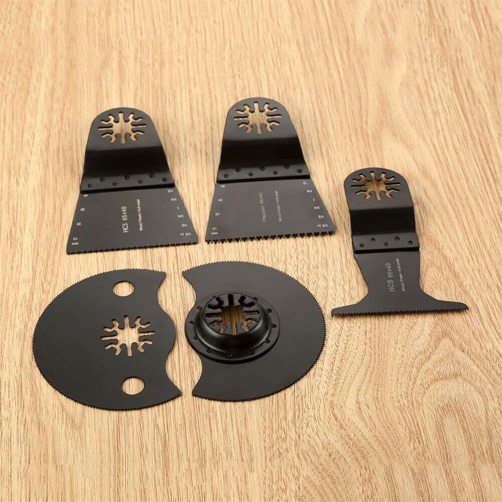 5pcs Segment Precision E-cut Saw Blades Oscillating Tool For Fein ,Black&Decker