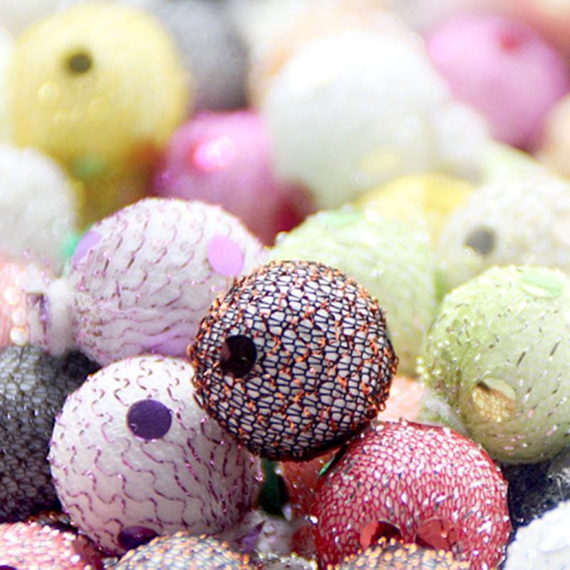 20 Pcs 1.8cm Christmas Plastic Balls Pendant Ornaments Xmas Tree Hanging Decor