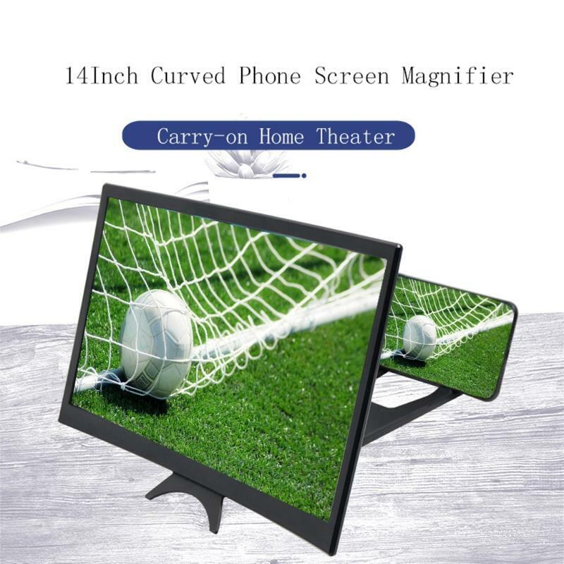 Mobile Phone Screen Amplifier Enlarger Foldable Stand for Movies Videos Gaming