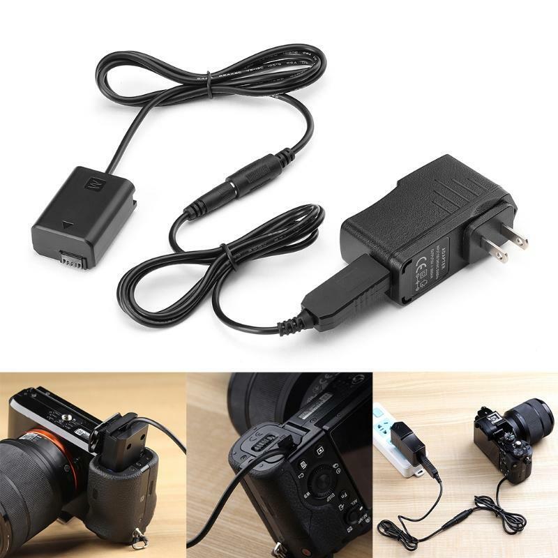 NP-FW50 Battery US Plug Replacement fit for -Sony NEX-5 NEX-5A NEX-5C A7 A6300