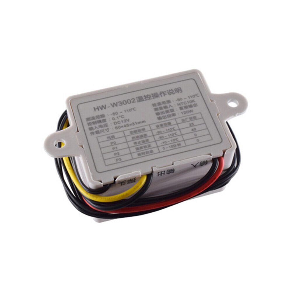 W3002 Thermostat Control Switch Heating Cooling Control Instrument (DC24V)