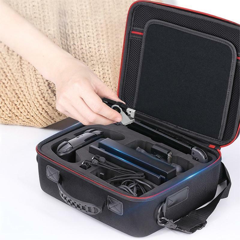 Fitness Ring Handbag Travel Case for Switch Ring Fit Adventure Game Accessories