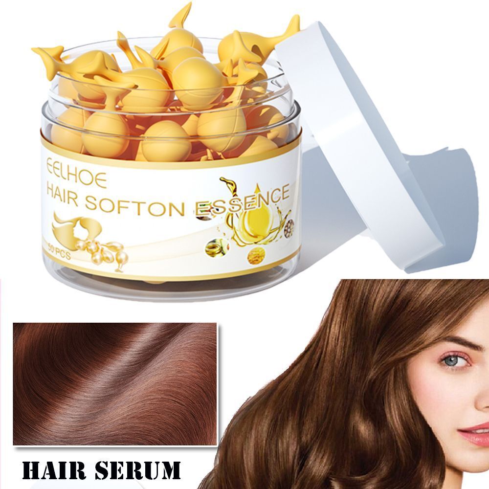 Soften Scalp Essential Oils Hair Loss Essence Hair Serum Capsule Treatment