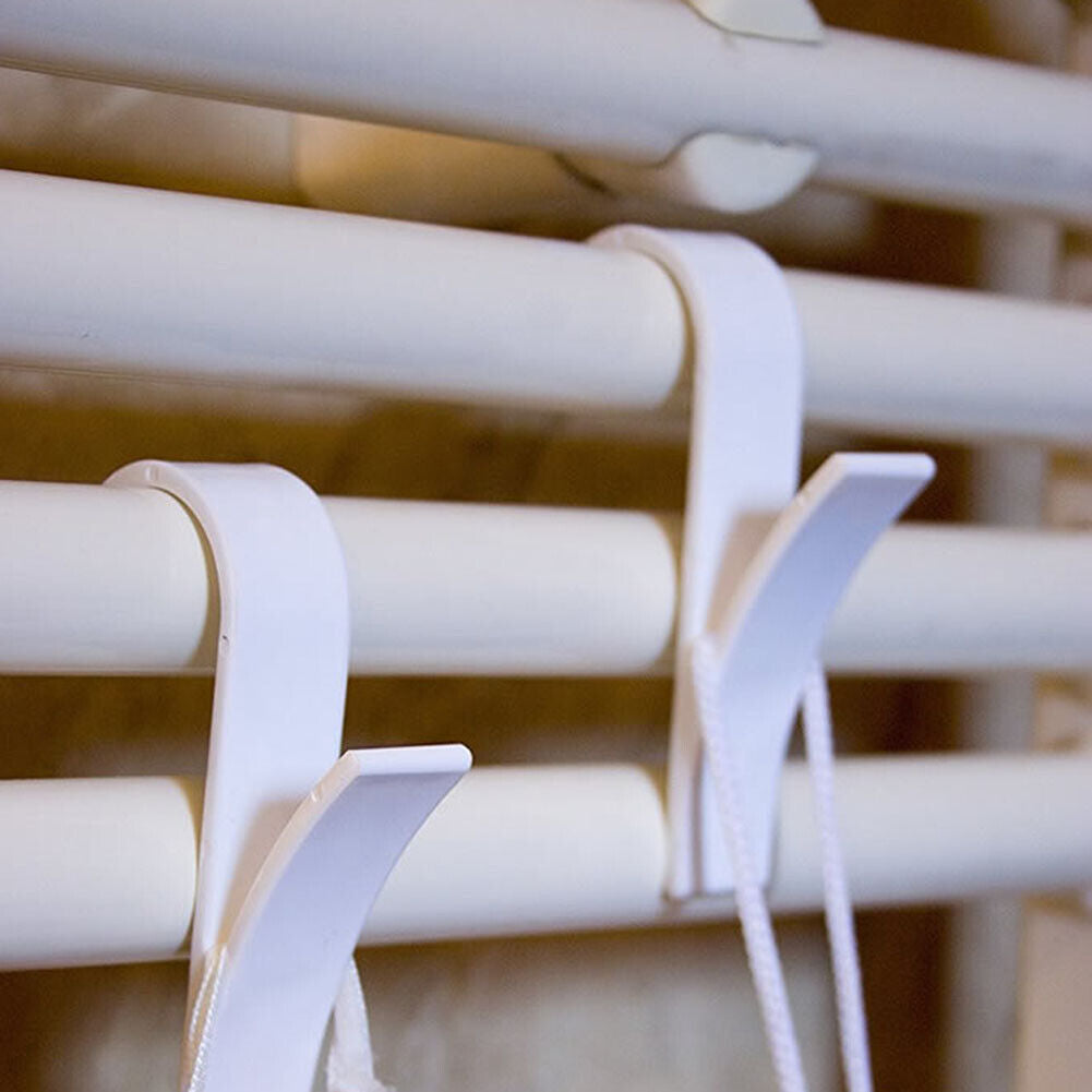 2pcs Hanger for Heated Towel Radiator Rail Bath Hook Drying Rack Holder