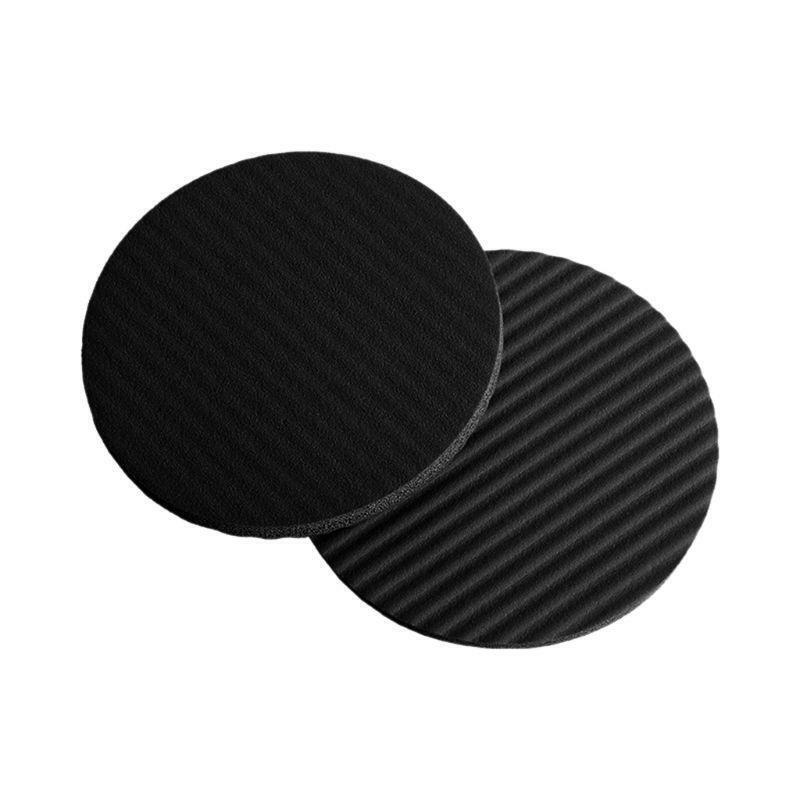 2pcs Flat Support Pad Elbow Knee Wrist Protection Yoga Fitness Nonslip Round Mat