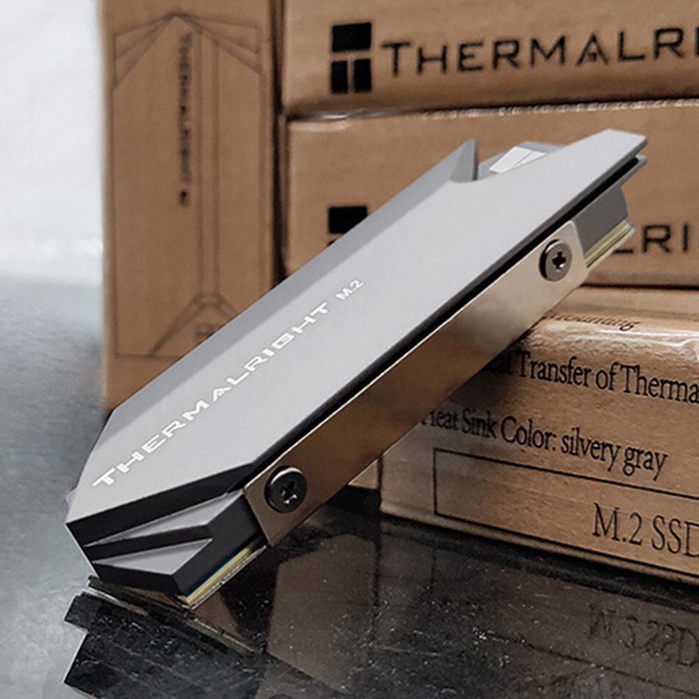 Aluminum Alloy M.2 SSD Cooler Heatsink Heat Thermal Pad for 2280/2260/2242