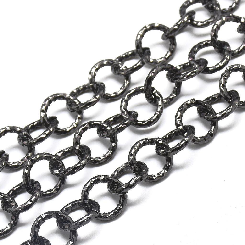 Textured Curb Chain Spool   Necklace Bracelets Jewelry Making