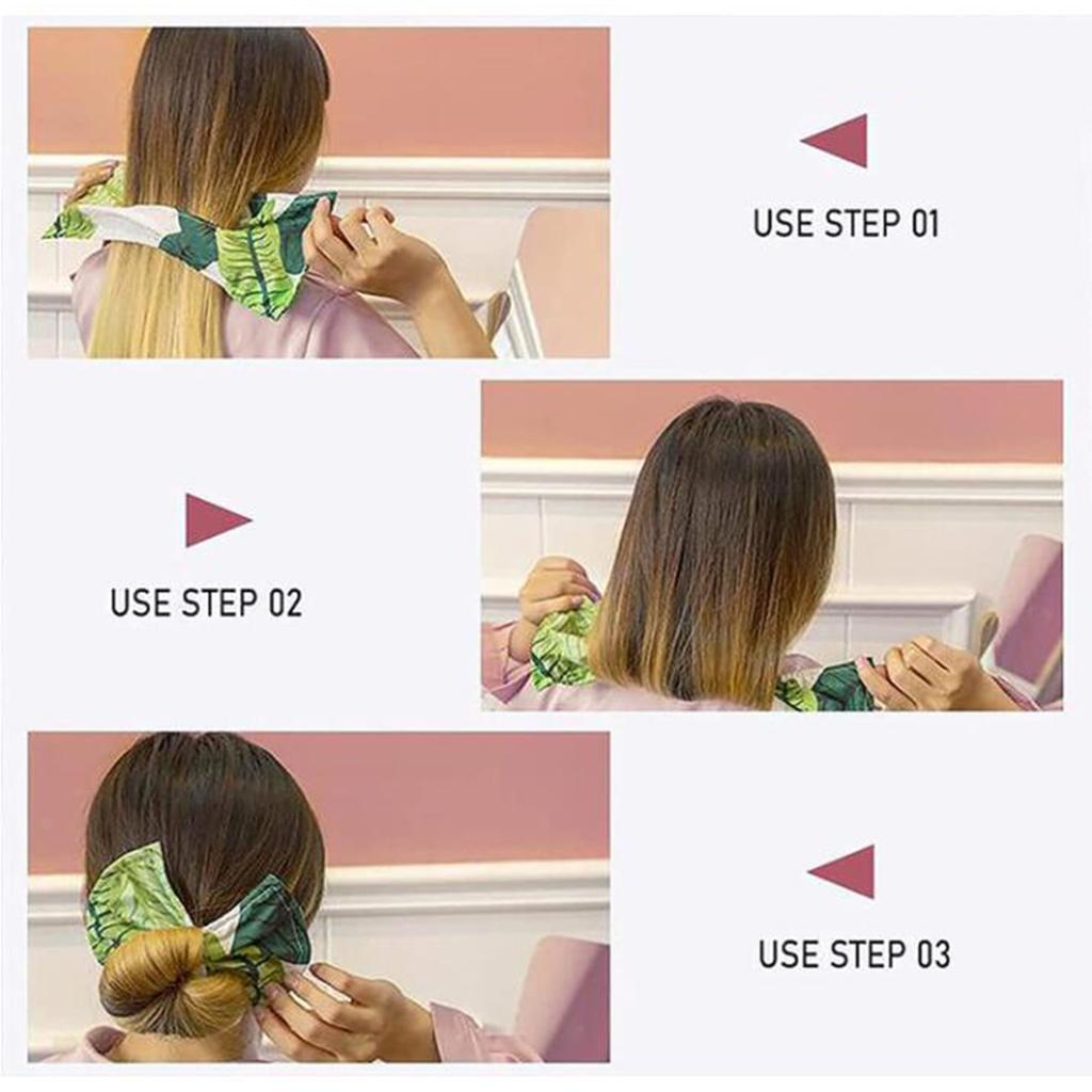 Summer Knotted Deft Bun Fashion Hair Bands Rope Headband Maker Accessories