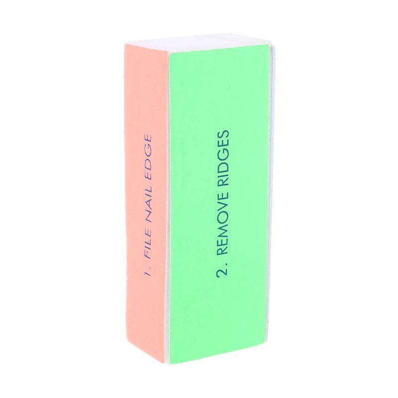 1Pc Nail Art Manicure 4 Way Shiner Buffer Buffing Block Sanding File