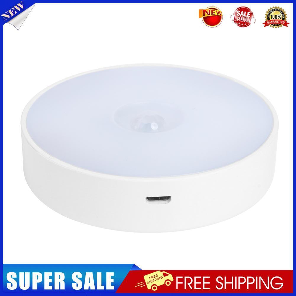 Home Mini LED Touch Night Light USB Charging Human Body Induction Wall Lamp