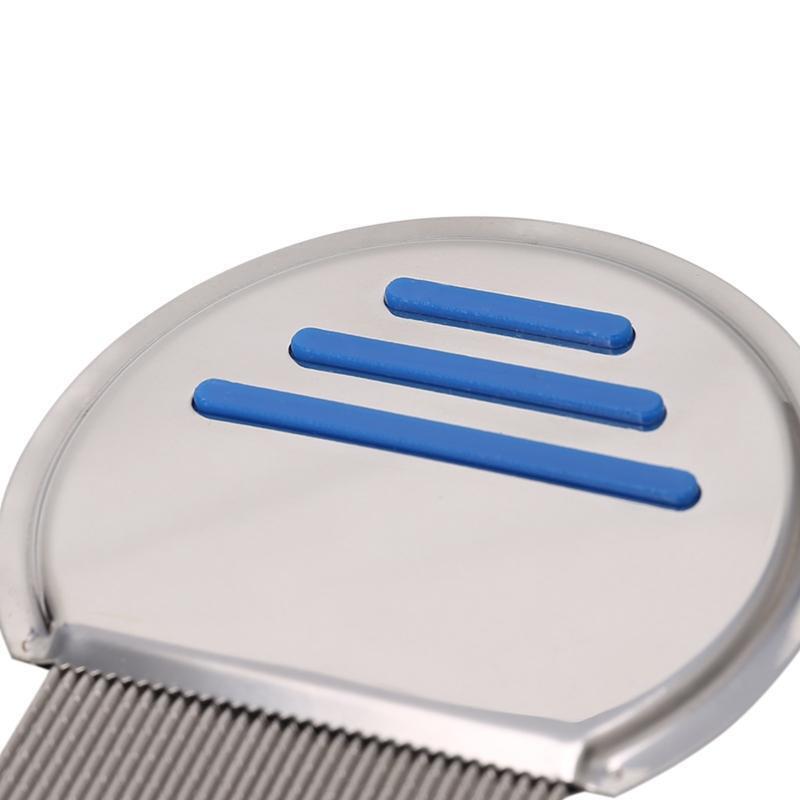 Stainless Steel Hair Lice Comb Brushes Nit Free Terminator Fine Egg Dust Removal