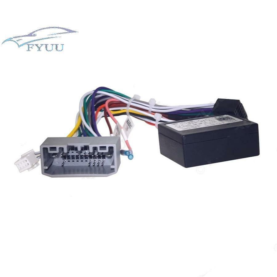 16 Pin Android Radio Cable Wire Harness with Canbus For Jeep Wrangler JK 2008-18