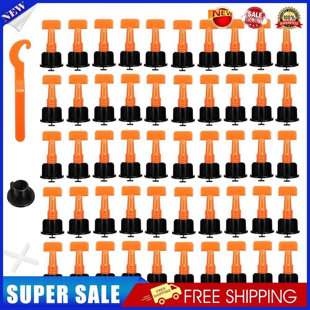 50pcs/set Level Wedges Tile Spacers for Flooring Wall Tile Leveling System