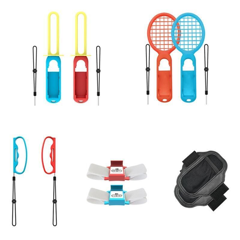 1 Set Handle Sports Grip Kit Compatible with NS Switch Joy Con Controller