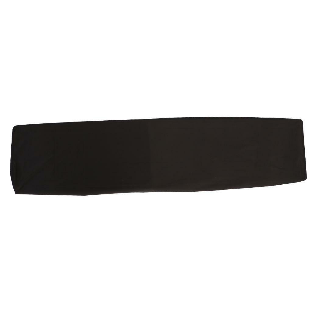 Black 88-key Electronic Piano Keyboard  Dustproof 134x29x12cm