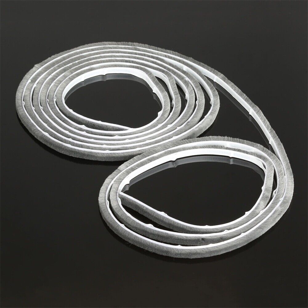 5M Door Window Frame Weather Sealing Strip Self Adhesive Draught Excluder Brush